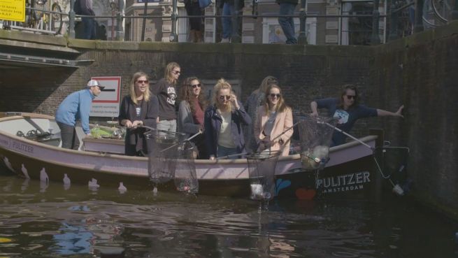 go to Amsterdams Plastikfischer: Touri-Tour mit Müllsammlern